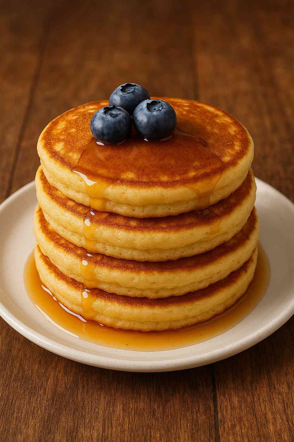 Fluffy Pancakes Recipe (Light, Airy & Perfect Every Time) - Cakes